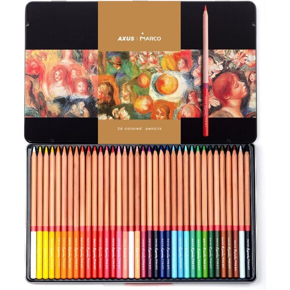Other - Oil-based Colored Pencils Set for Adult Professional Coloring 3.7mm Thick Core U